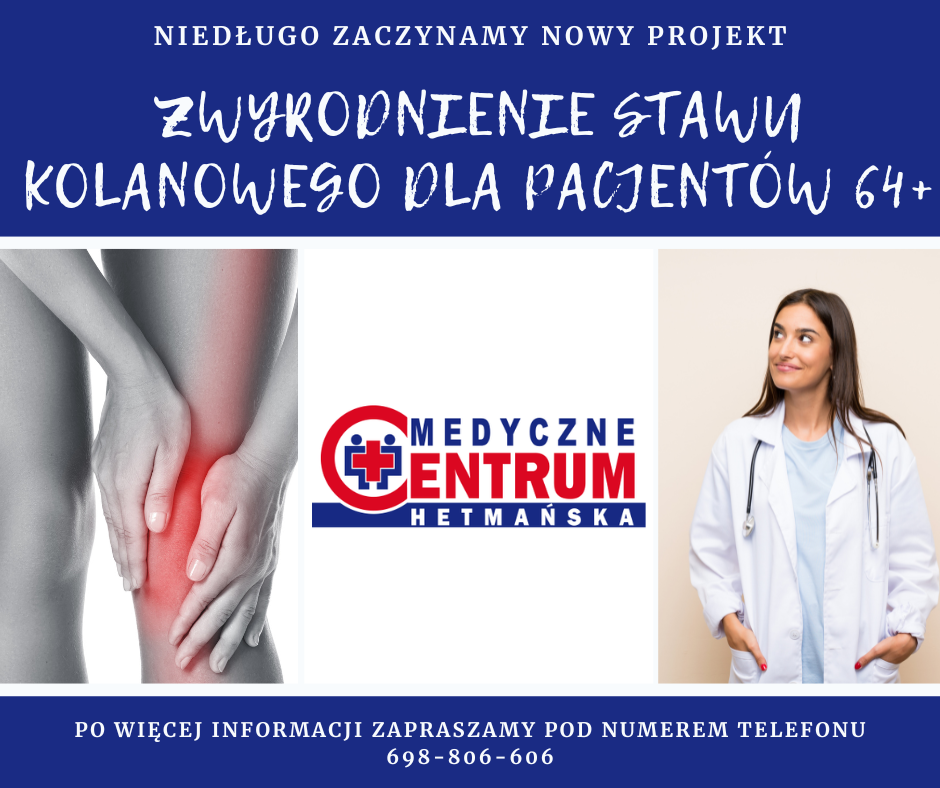 Zwyrodnienie stawu kolanowego - nowe badanie kliniczne.
